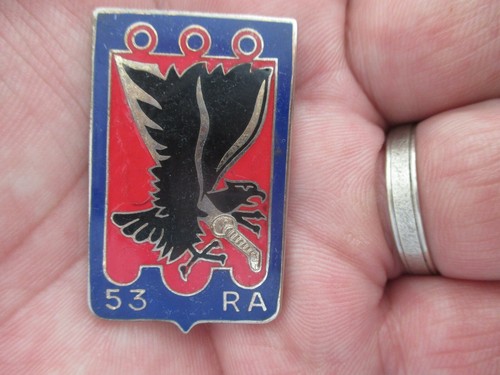 Insigne militaire r a - militaire, 53°