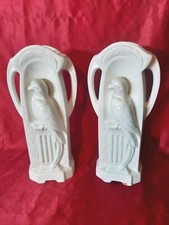 Ancien Paire Vases Aux