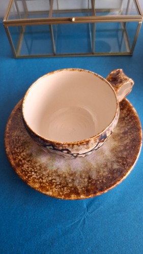 Tasse soucoupe faïence - soucoupe,