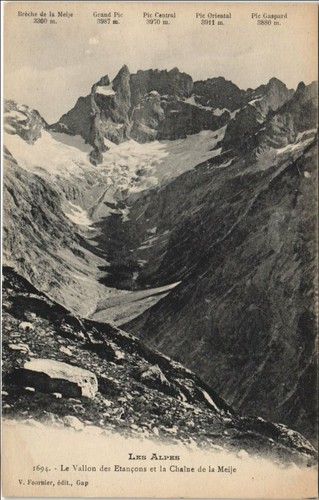 Cpa les alpes - cpa,