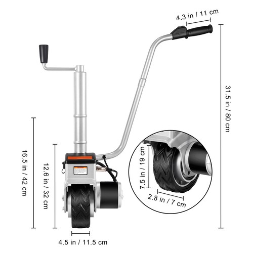 Chariot roue jockey - chariot,