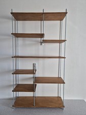 Étagère de Bureau, Style Industriel en Métal et Bois (93 cm. x 50 cm. x 16 cm.)