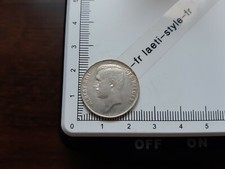 G03610 monnaie argent 1 franc belge 1913 qualité  roi albert