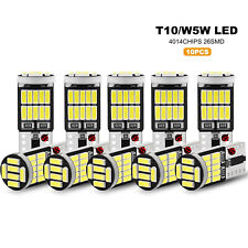 10 LED Lamps T10 26 SMD No Error WHITE CANBUS For Car License Plate Position Lights