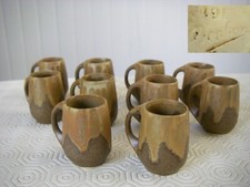 DENBAC / suite de 10 gobelets