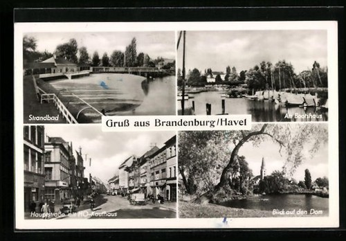 Carte postale brandebourg - carte,