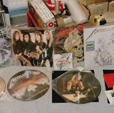 1st Press. 1988 LP METALLICA  'HARVESTER OF SORROW" 870 614-1 METAL 212 NM/NM