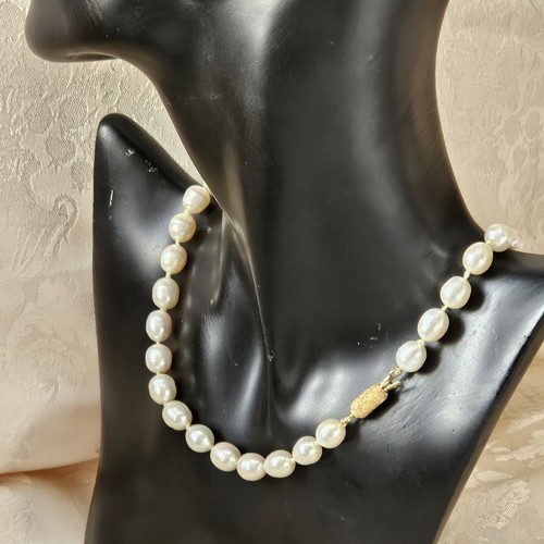 Collier perles eau douce - collier,
