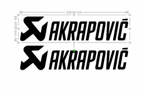 Stickers akrapovic sport - stickers, sport/