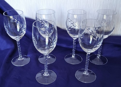 Verres eau cristal - À,