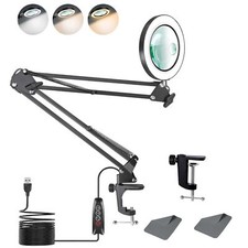 Lampe de Bureau Loupe 10X 15X