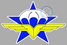 STICKER 1ST RCP REGIMENT OF FIGHTERS PARATROOPERS ARMY FRANCE PF106