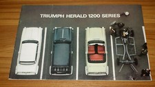 Catalogue TRIUMPH HERALD 1200