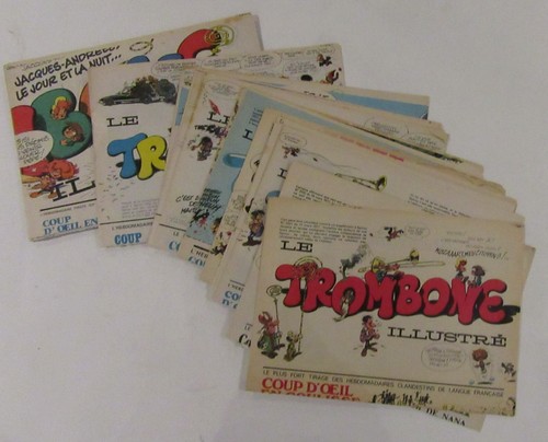 Spirou trombone illustre - spirou,