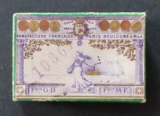 Boite plume SERGENT MAJOR 828 pen nibs box