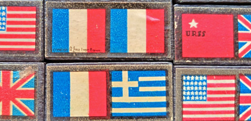 1945 jeu ancien - 1945, "dominos