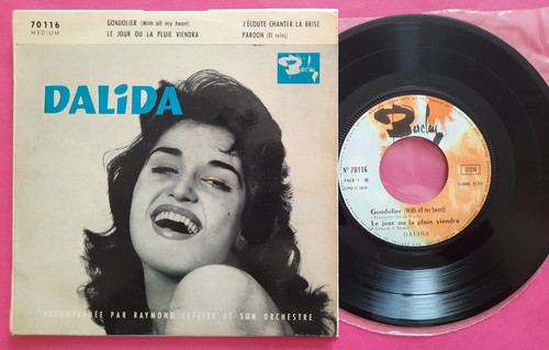 Dalida gondolier logo - dalida, ep