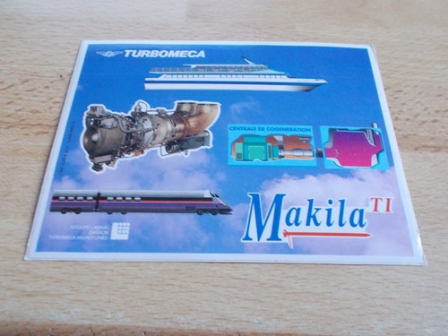 Autocollant turbomeca makila - autocollant,