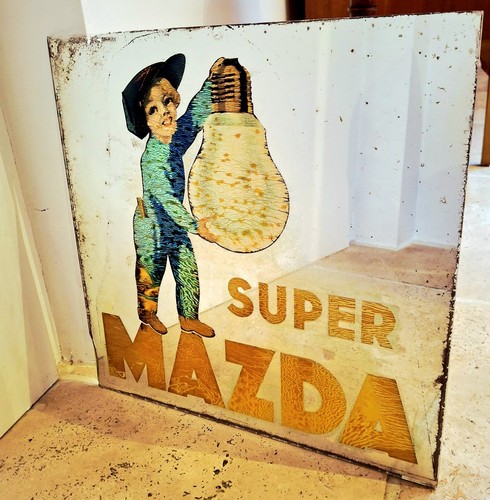 Lampe mazda auto rare miroir - lampe,