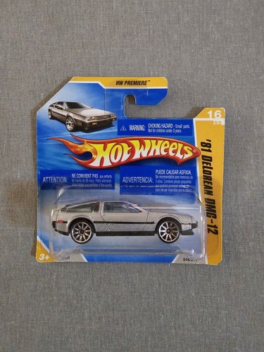 Hot wheels delorean dmc - hot,
