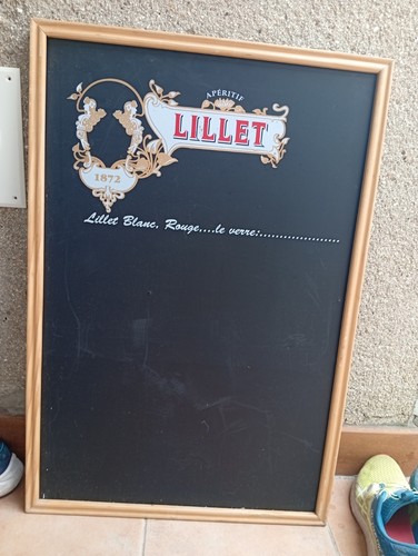 Tableau craie bistrot - craie,