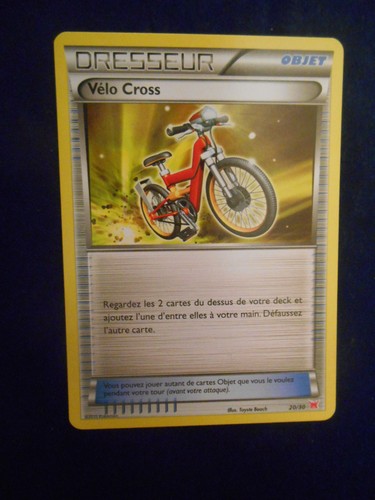Carte pokémon vélo cross - carte,