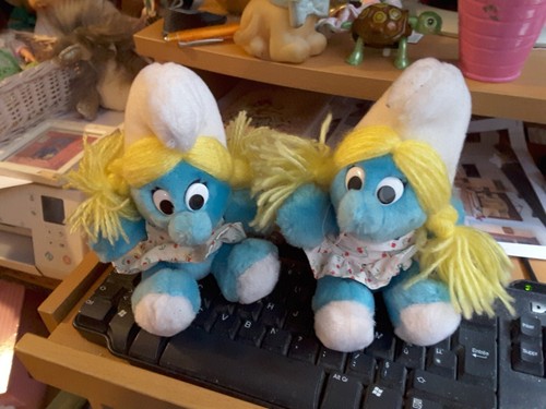 Peluches schtroumpfettes - 2,