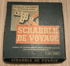 Jeu Scrabble De Voyage Complet