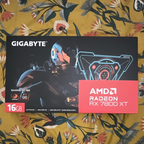 Boîte vide gigabyte radeon - boîte,