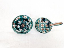 Robert Picault Ancien Petit Poelon Et Coupelle Ceramique Vallauris Signée