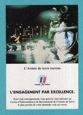 Carte Publicitaire : Armée de