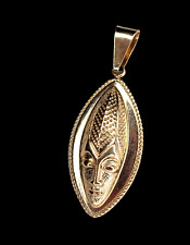 pendentif grand masque visage