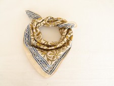 Bandana en coton, écharpe carrée en coton, bandana homme femme, foulard en co...