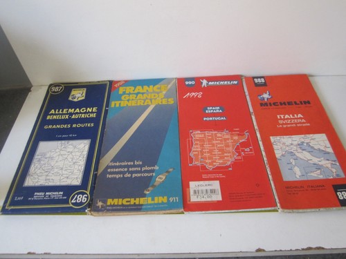 Lot cartes routieres - 4,
