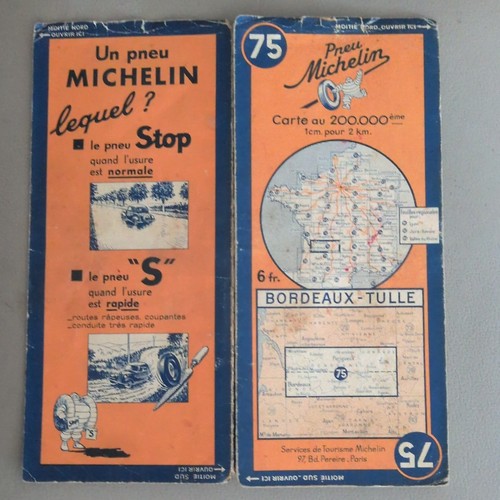 Michelin carte routière 75 - carte,