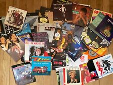 Lot de 50 Vinyles Surprise de Tous les Styles Musicaux (Rock, Jazz, Pop, etc) 7"