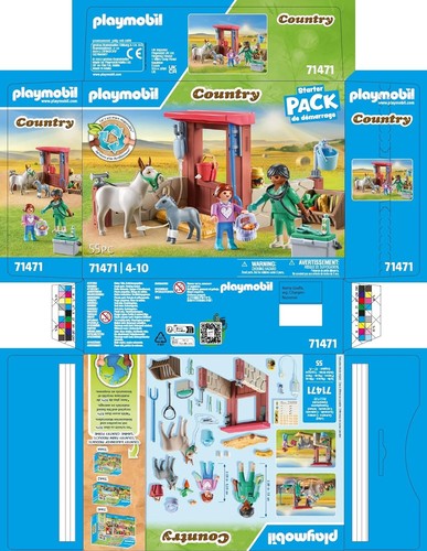 Playmobil 71471 vétérinaire - playmobil,
