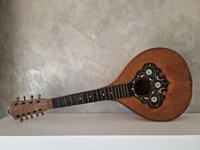 Ancienne Mandoline Décorée