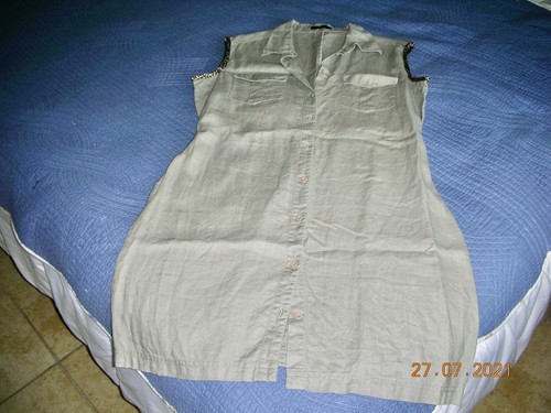 Jolie robe saharienne - , lin