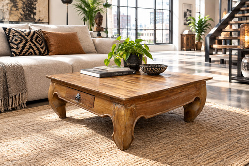 Marblechic table basse teck - marblechic, en