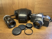 *Near Mint ++* Minolta Minolta SRT Super ( SRT 102 ) Film Camera 50mm 200mm Lens