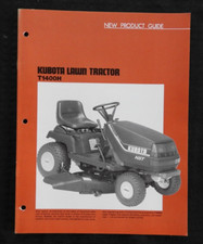 Véritable Kubota T1400H Tracteur " Neuf Produit " Catalogue Brochure Guide