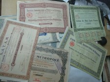 Lot of 8 Antique Actions (Annam,Kabylia,Sassandra,Metropolis Films, etc..