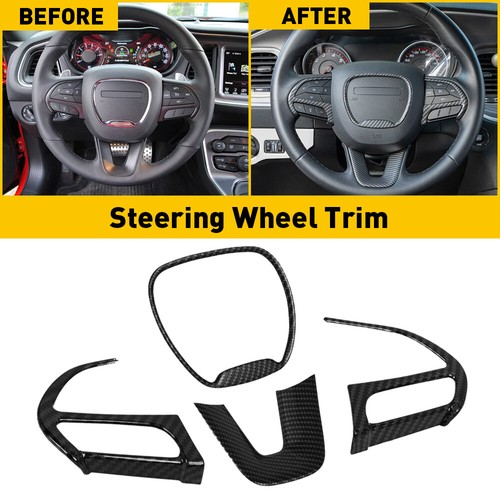 Carbon fiber steering wheel - 4*,
