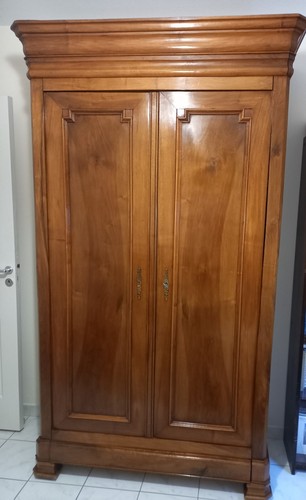 Armoire portes merisier - armoire,