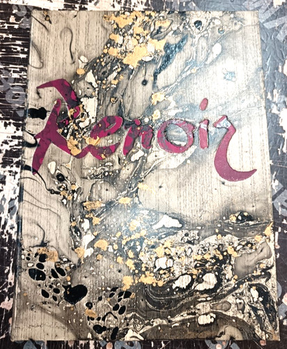 Livre artiste cartonnage - livre,