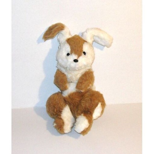 Doudou lapin boulgom marron - lapin,