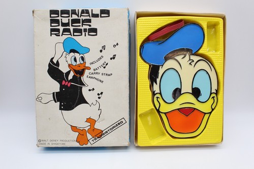 Vintage donald duck radio - duck,