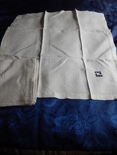 6 LINEN TOWEL WHITE TABLE