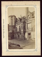old photo. Caen . old Hôtel des Monnaies. Calvados. circa 1900